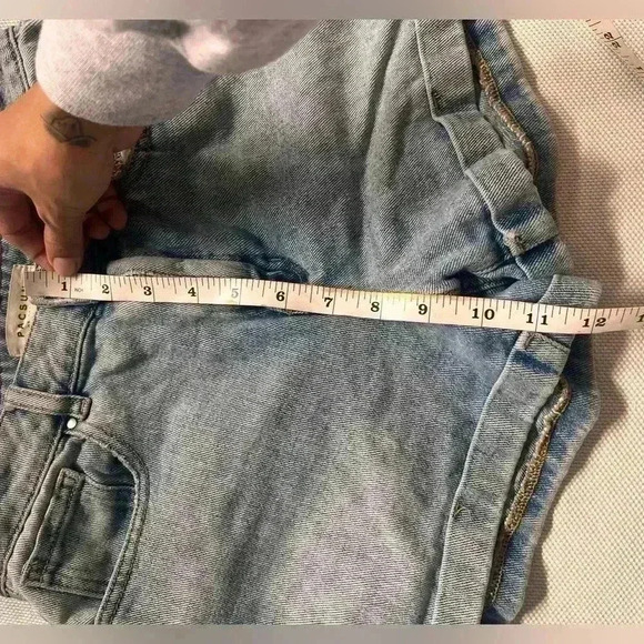 Pacsun light Blue Mom Short - Picture 6 of 7